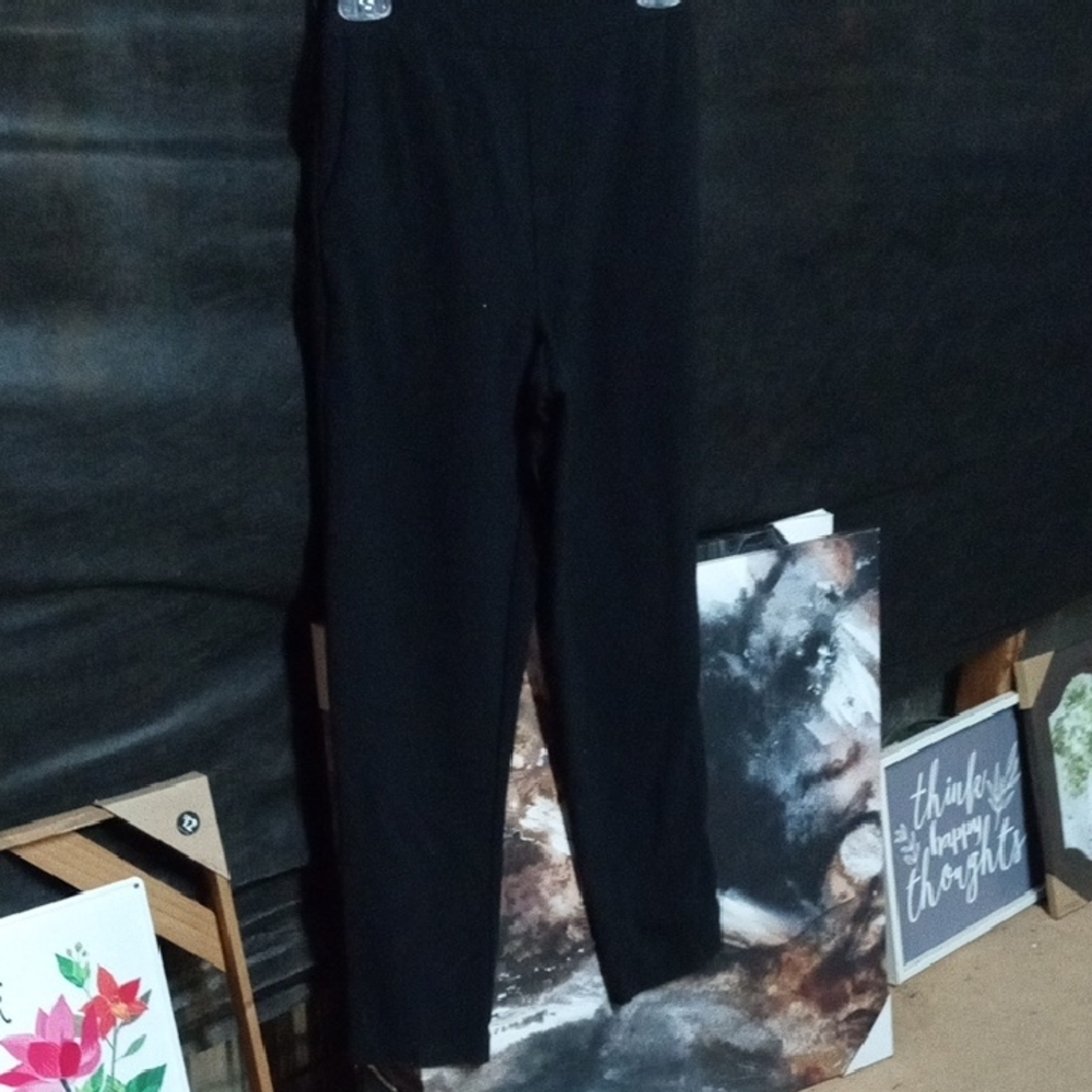 Woman Black Dress Pants